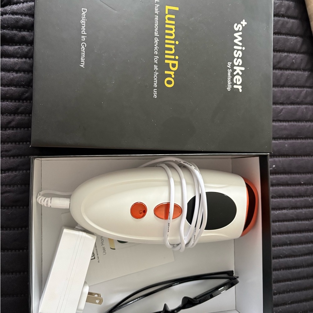 Hair Removal Device - Cream and Orange